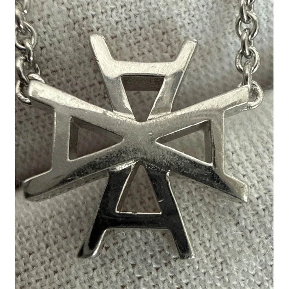 India Hicks Legacy Letter Necklace, Letter A Sterling Silver 16-18